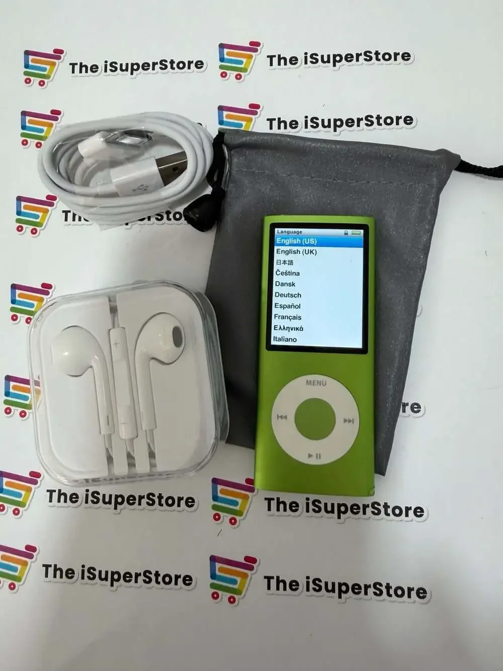 Apple Ipod Nano 4th Generation 16gb Green + 1 YR CPS Warranty